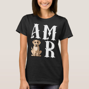 Amor Liebe Labrador Retriever Dog Mama T-Shirt