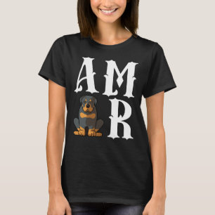 Amor Liebe Rottweiler Dog Mama T-Shirt