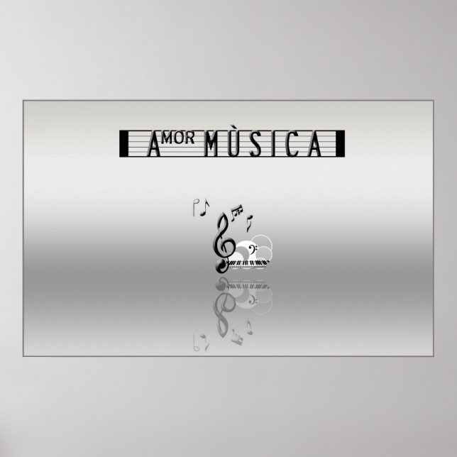 Amor Musica Poster (Vorne)