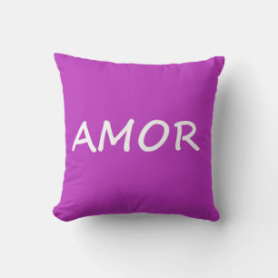 Amor, Spanische Liebe Kissen
