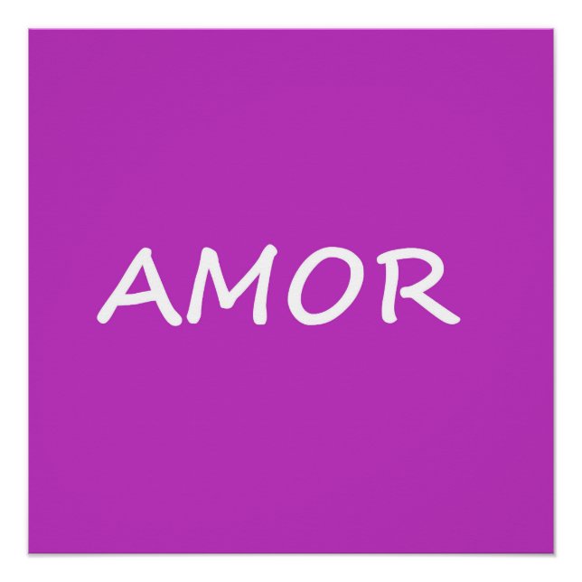 Amor, Spanische Liebe Poster (Vorderseite)