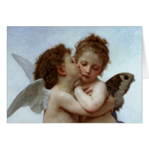 Amor u. Psyche als Kinder