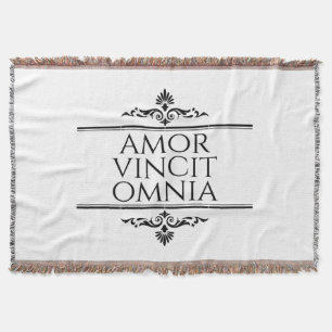 Amor Vincit Omnia Liebe erobert alle lateinischen Decke
