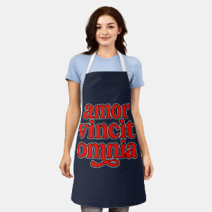 Amor vincit omnia schürze