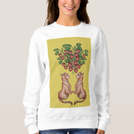 Amor y frutillas sweatshirt
