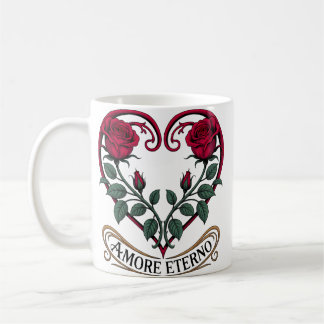 Amore Eterno Romantic Morning Rose Kaffeetasse