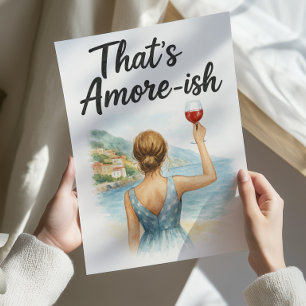 Amore-ish Poster Funny italienisch Inspiriert Wa