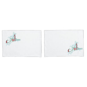 AMORE - Liebe - Pillowcases Kissenbezug