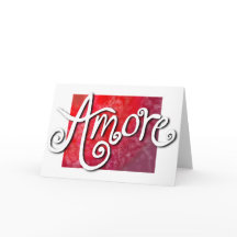 Amore - rotes Rücktolles