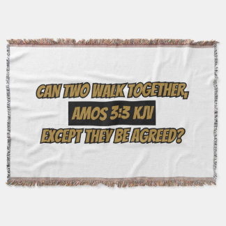 Amos 3:3 KJV Bible Verse Scripting Decke