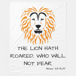 Amos 3:8 KJV Bible Scripting Verse Fleecedecke