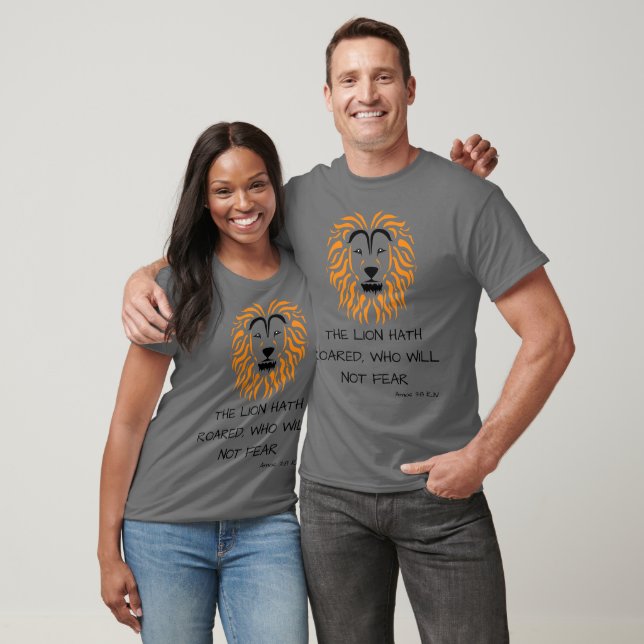 Amos 3:8 KJV Bible Scripting Verse Unisex T-Shirt (Unisex)