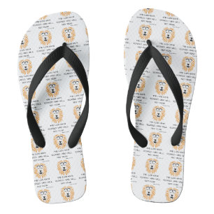 Amos 3:8 KJV Bible Scripture Verse All-over Unisex Flip Flops
