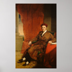 Amos Lawrence - Chester Harding Poster d'art