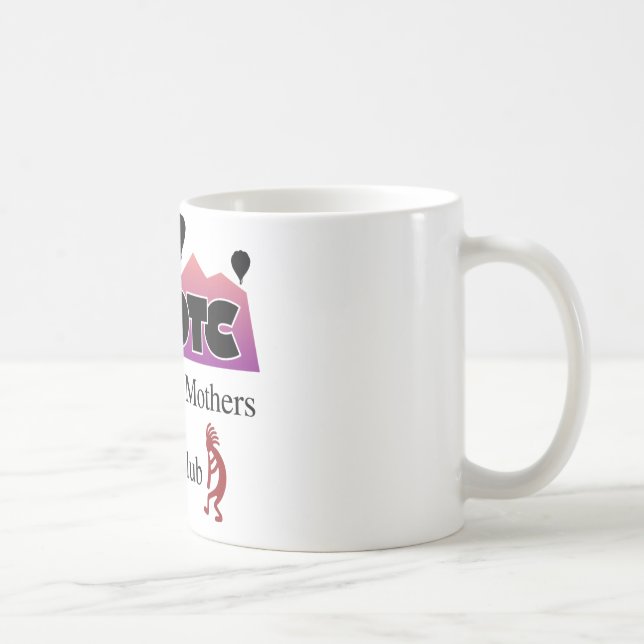 AMOTC - Albuquerque-Mutter des Zwillings-Vereins Kaffeetasse (Rechts)