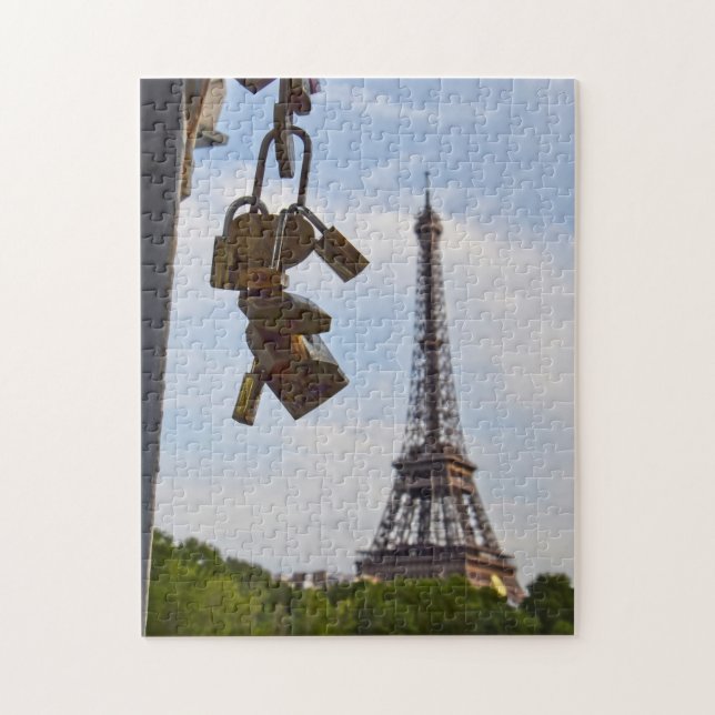 Amour à Paris - 11x14 - 252 pcs Jigsaw Puzzle (Vertical)
