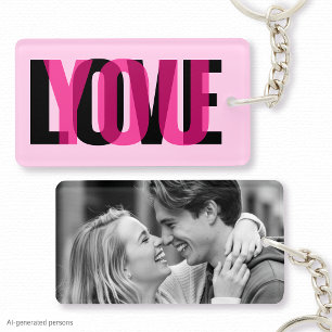 Amour à vous Photo personnalisé Typographie modern