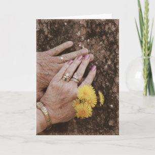 Amour, anniversaire Mariage - Carte de voeux vierg