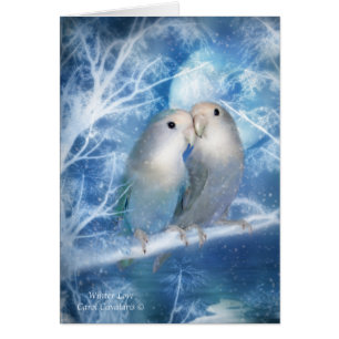 Amour ArtCard d'hiver
