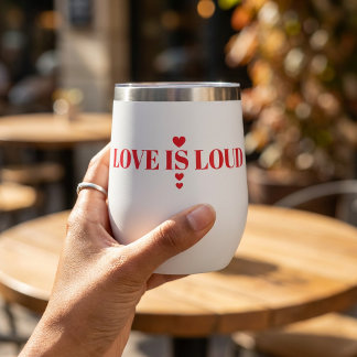 Amour Audacieux Est Fort Typographie De Cœur De La