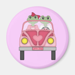 Amour Bug Frog Magnets de conception pour les coll