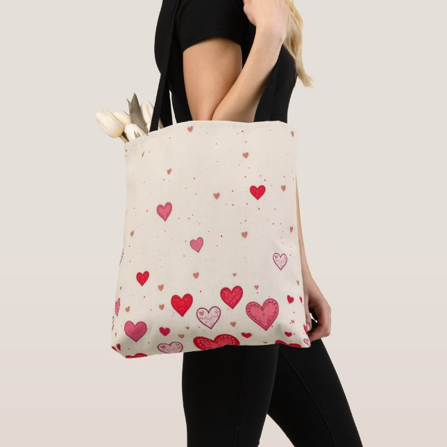 Amour, Coeurs, Valentines, Mariage - Sac fourre-to (De près)