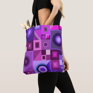 Amour coloré graphique pour le sac fourre-tout du