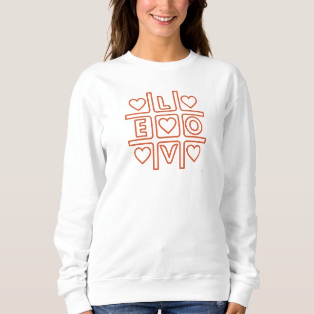 Amour & Comfort Valentine's Day Sweatshirt (Devant)