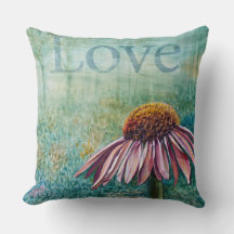 Amour Coneflower /Family Dandelion Coussin