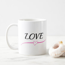 Amour dans chaque sip Design tendance café Mug