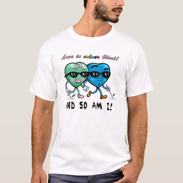 Amour d'anti T-shirt de racisme le "est (Devant)