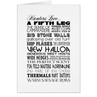 Amour de chasseurs…