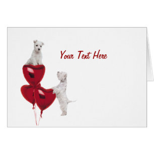 Amour de chiot de Westie