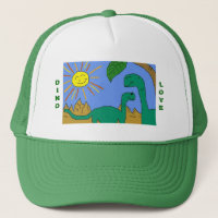 AMOUR de DINO - casquette de DINOSAURES d'AMOUR