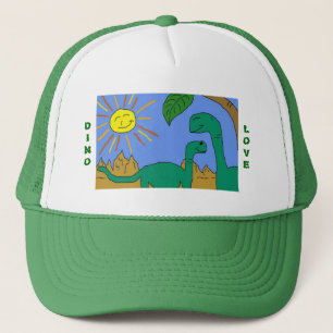 AMOUR de DINO - casquette de DINOSAURES d'AMOUR