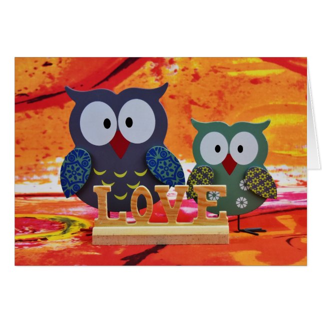 Amour de hibou (Devant horizontal)