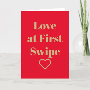 Amour de la carte de la Saint Valentin amusant au