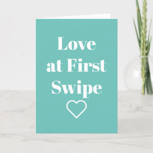 Amour de la carte de la Saint Valentin amusant au 