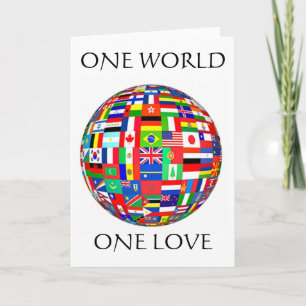 Amour de la carte de voeux de vacances une