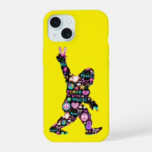 Amour de la paix Bigfoot Hippie Drôle Amateur de B