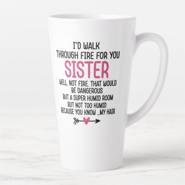 Amour de la soeur mug  (Droite)