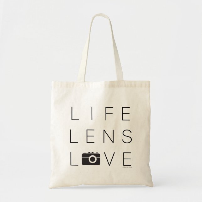 AMOUR de LENTILLE de la VIE du sac fourre-tout | (Devant)