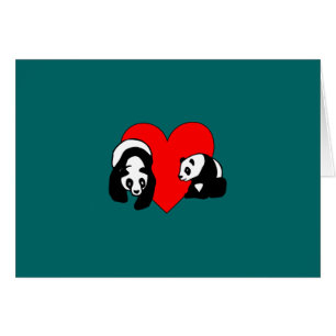 Amour de panda