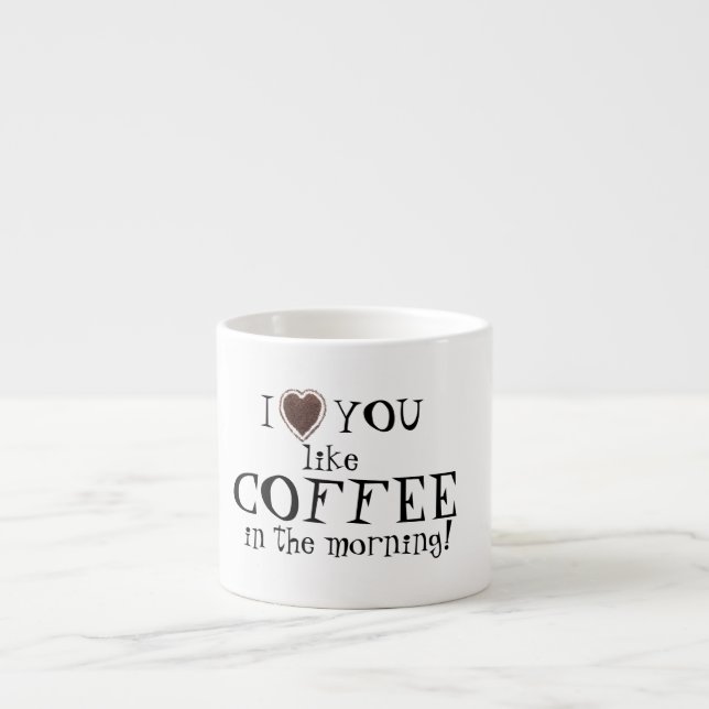 Amour de Saint-Valentin vous aimez la tasse de (Devant)
