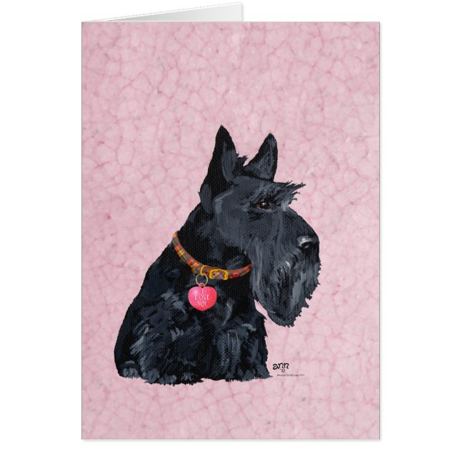 Amour de Terrier Écossais (Devant)