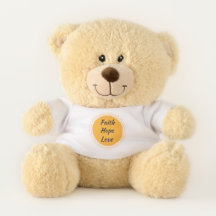 Amour d'espoir de foi, ours de nounours de Sherman