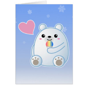 Amour d'ours blanc