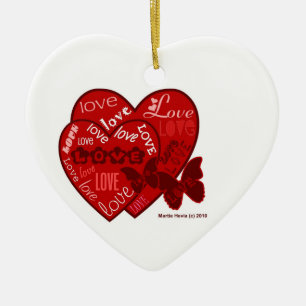 Amour du couple (Personnaliser) - Ornement du coeu