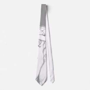 Amour Embrace Cravate Véritable Amour Art Necktie
