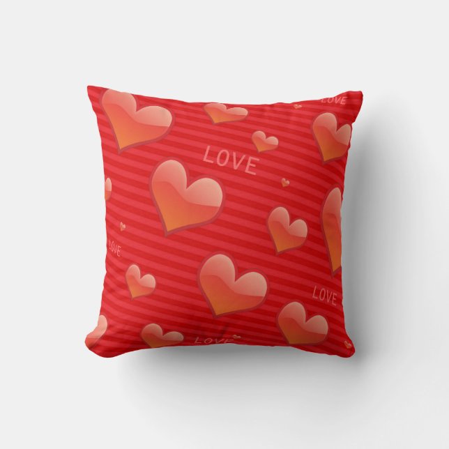 Amour et Coeurs Valentine Coussin (Recto)
